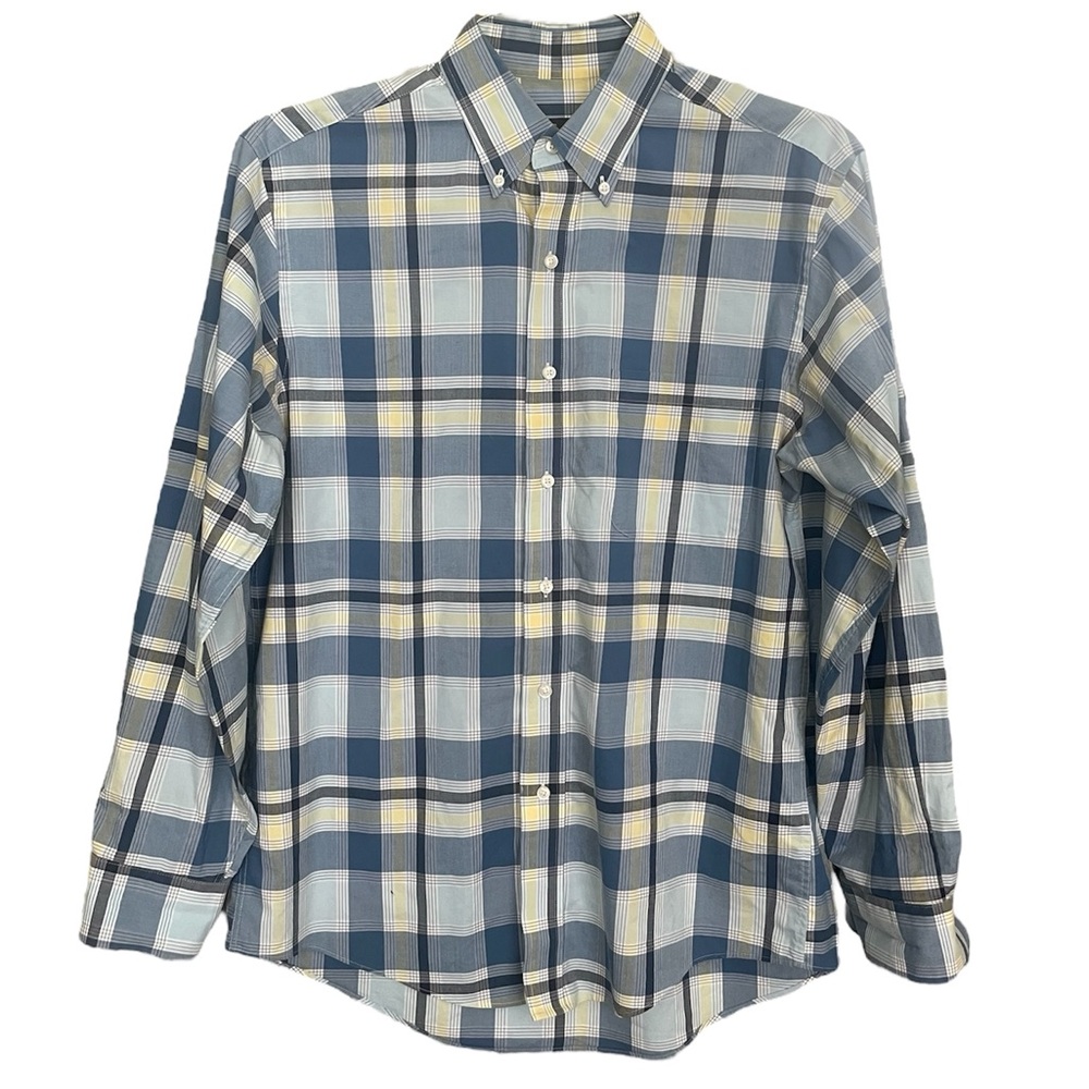 Jos. A. Bank Traveler Collection Tailored Fit Button-Down Collar Dress Shirt M